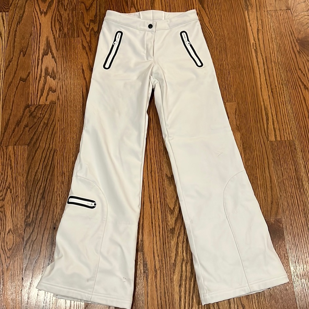 White Ski Pants